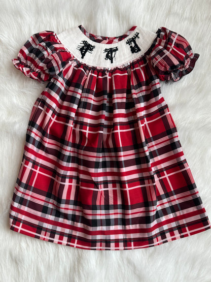 Lineman Hand-Smocked Dress