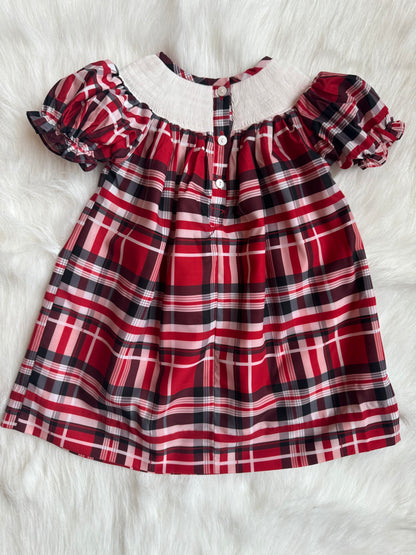 Lineman Hand-Smocked Dress