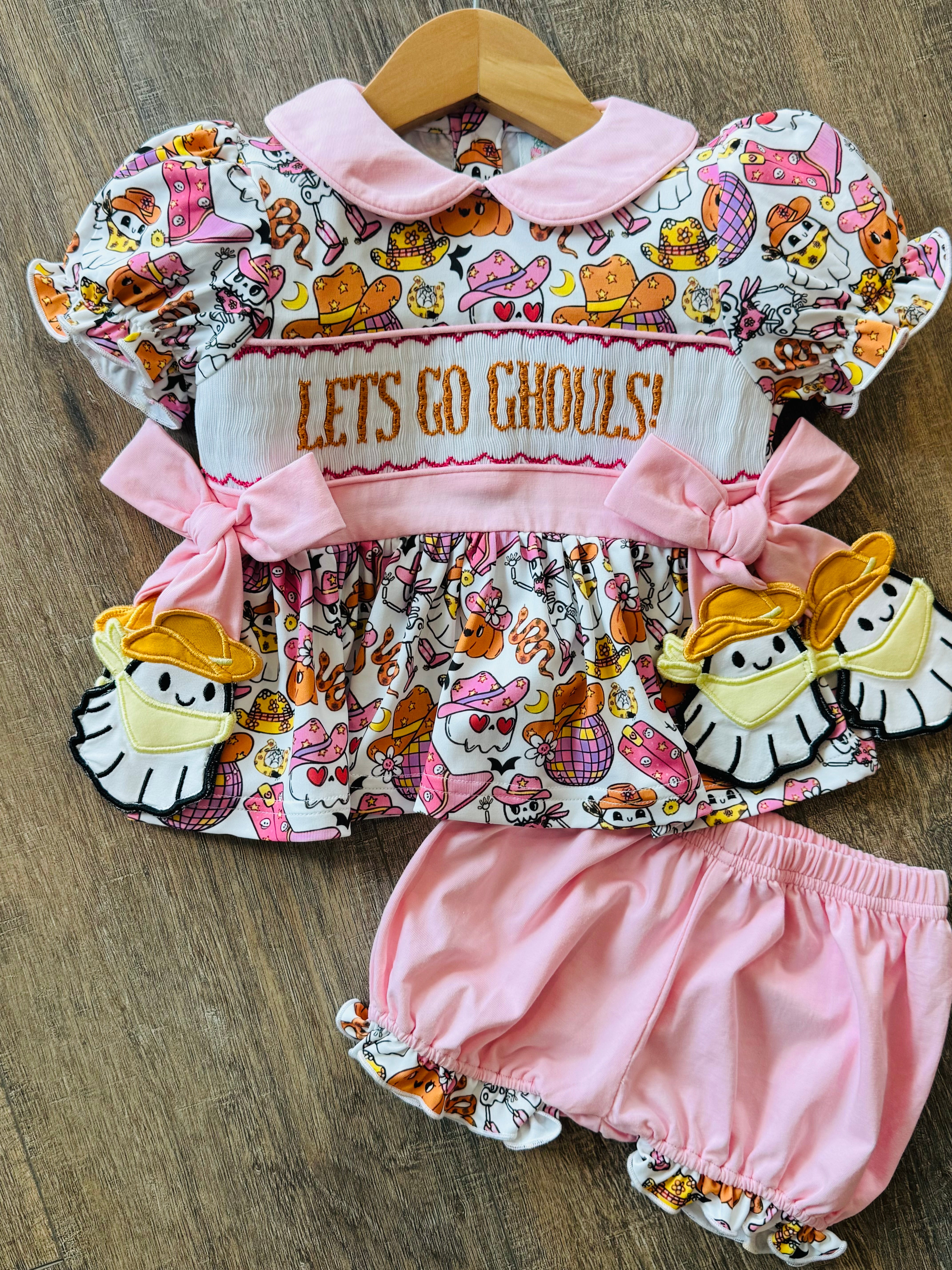 Lets Go Ghouls Bloomer Set