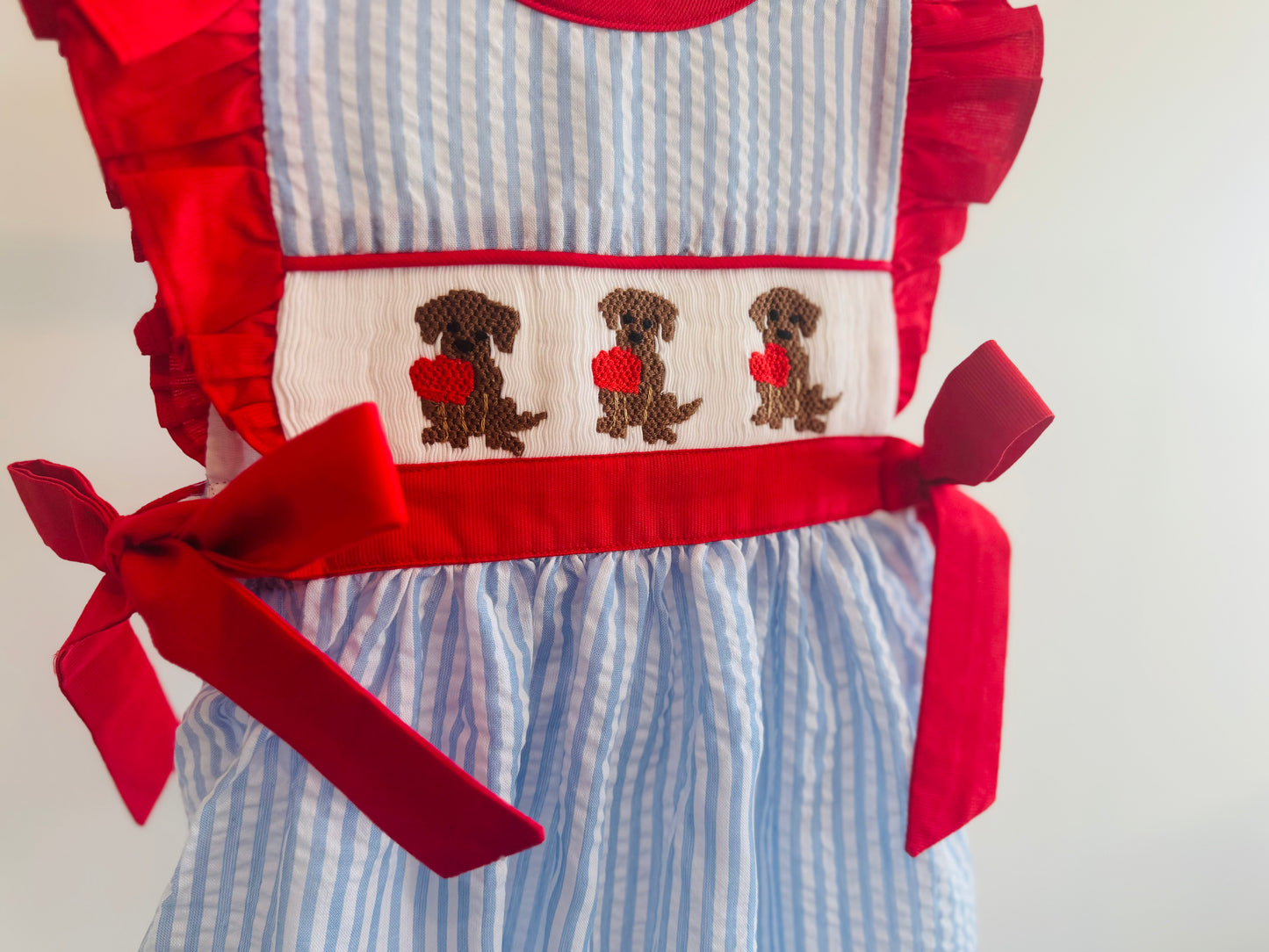 Puppy Love Valentine Dress