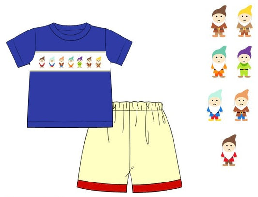 Mirror Mirror Boys Shorts Set PREORDER