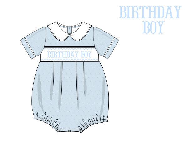 Birthday Boy Blue Bubble PREORDER