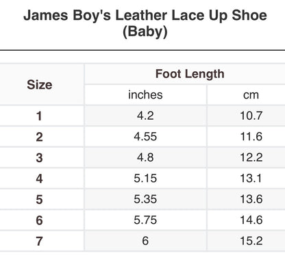 James Lace Up Shoes PREORDER