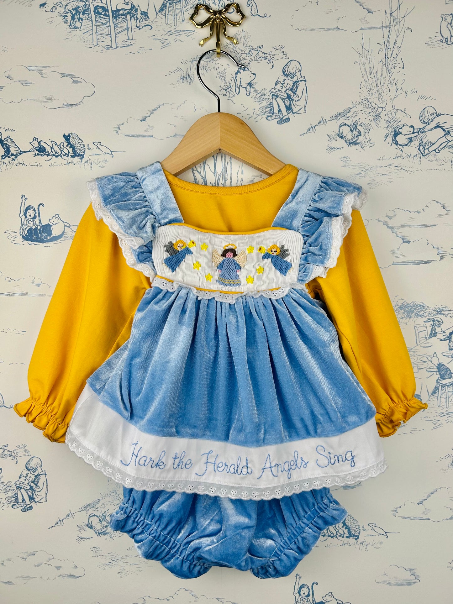 Hark The Herald Angels Sing Girls Bloomer
