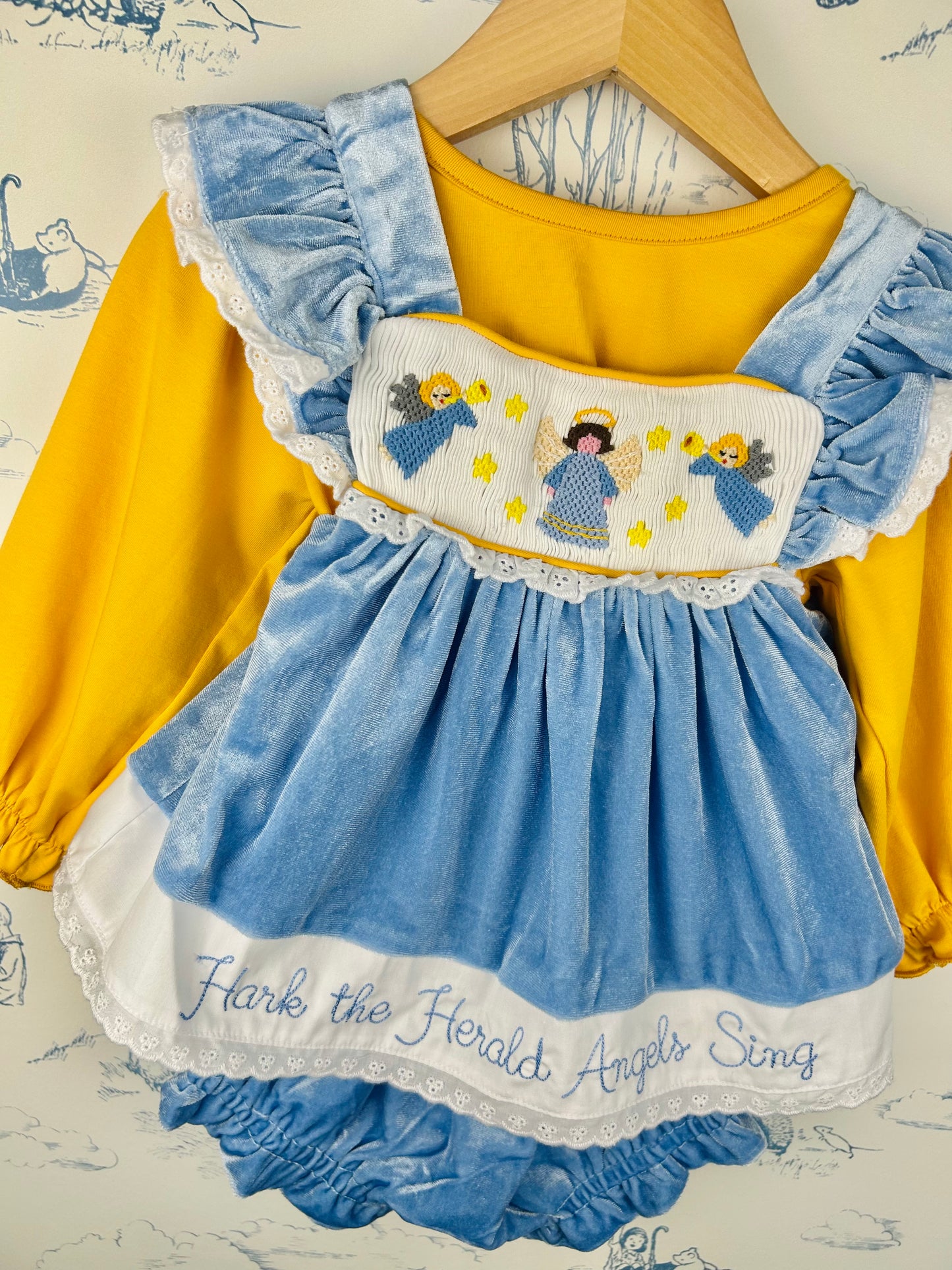 Hark The Herald Angels Sing Girls Bloomer