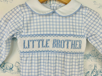 Little Brother Footed Romper