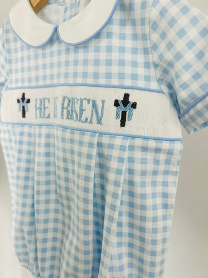 PO0215 He Is Risen Boys Bubble PREORDER—ETA: February