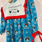 Mouse Christmas Girls Romper