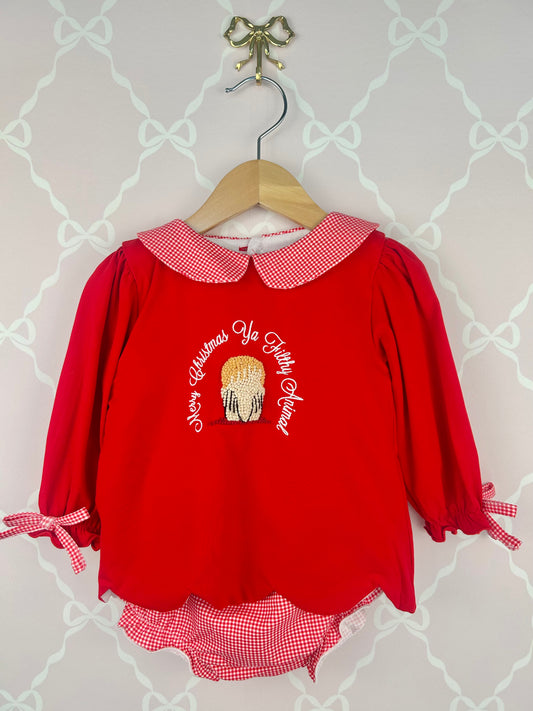 Home Alone Girls Bloomer Set