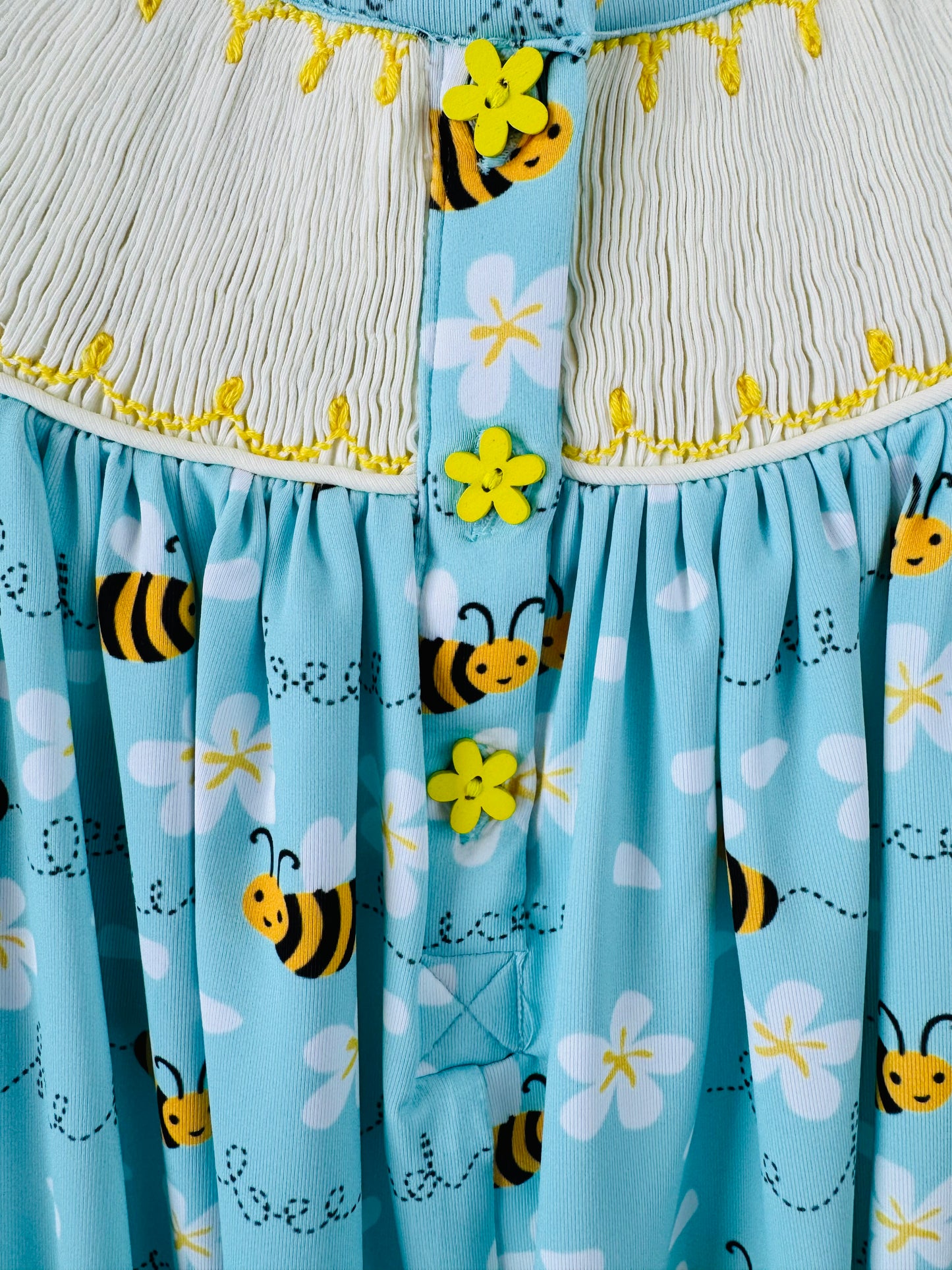 Bee Kind Smocked Bubble