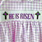 He Is Risen Girl Bubble