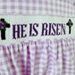 He Is Risen Girl Bubble