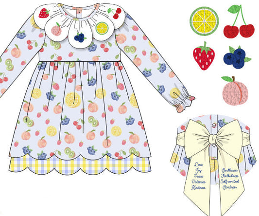 PO1228 Fruits of The Spirit Dress PREORDER
