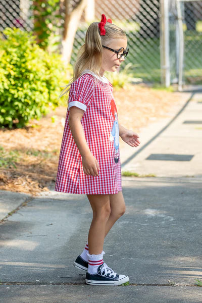 Raggedy Ann Embroidered Dress