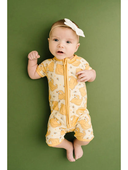 Hunny Bear Bamboo Romper