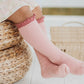 Little Stocking Co. Blush and Mauve Socks