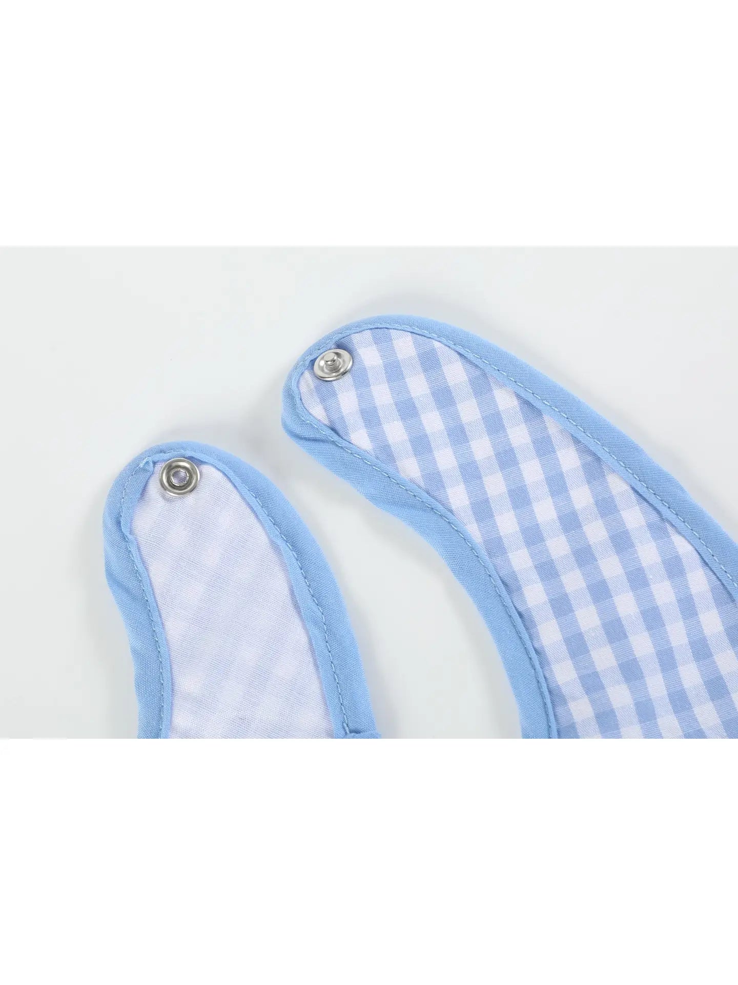 Blue Gingham 'birthday Boy' Bib