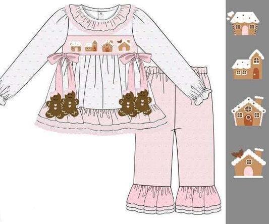 PO1225 Gingerbread Pants Set PREORDER