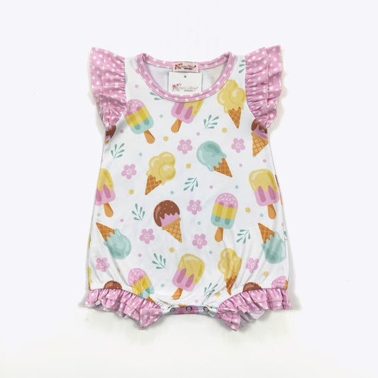 Ice Cream Baby Summer Romper