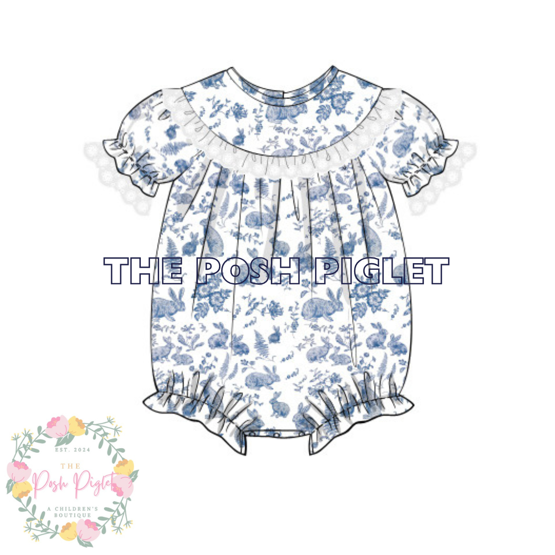 Blue Easter Toile PREORDER